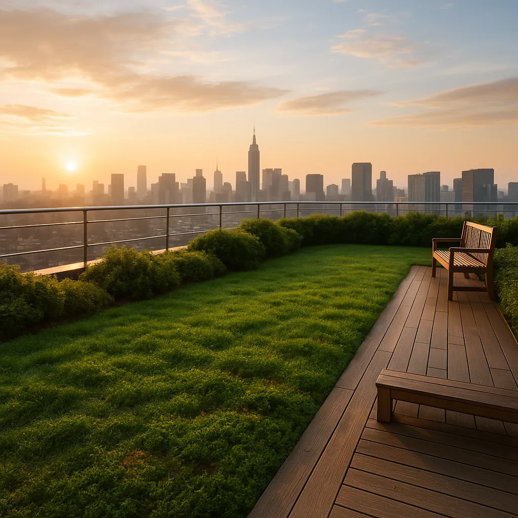 急増する屋上・壁面緑化