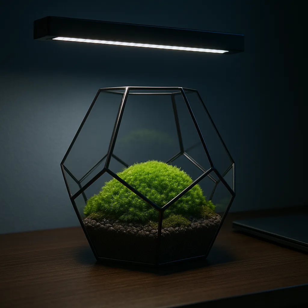 秋の夜長とガラスの森