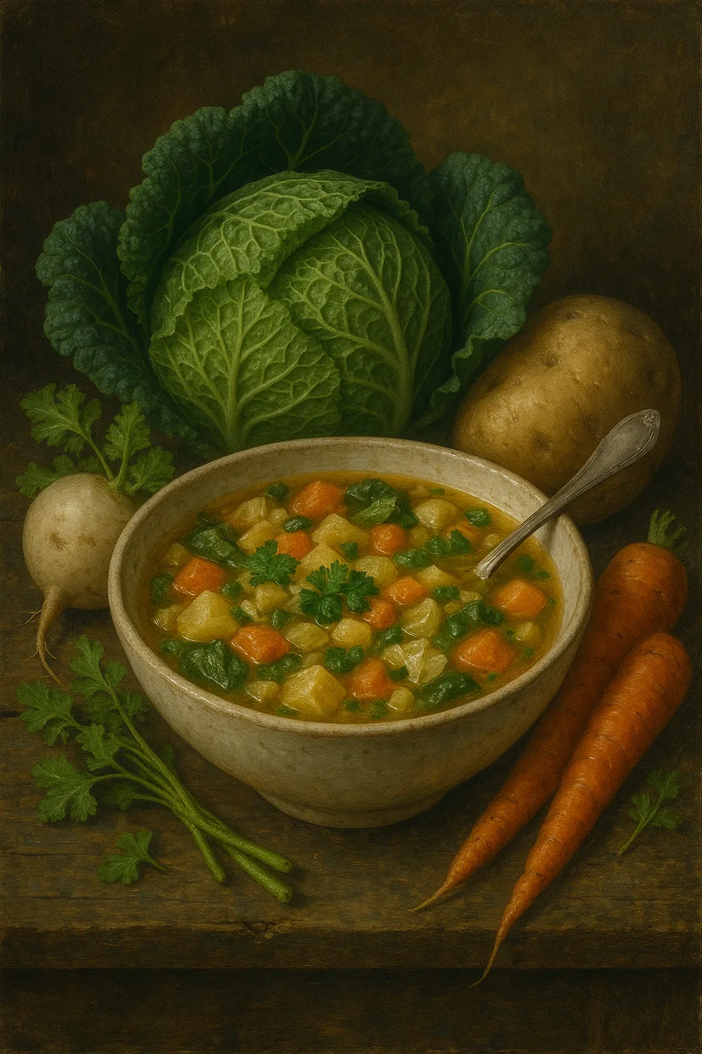 冬野菜は甘くて栄養豊富