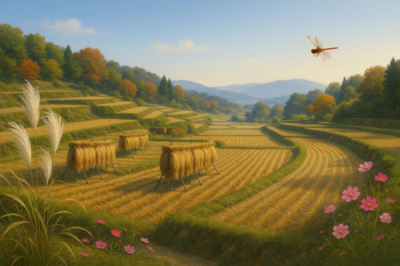 霜月と小春日和